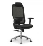 Кресло персонала Фокус | Focus 3D H черная/черная