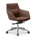 Кресло Аврора | Aurora H ML X46 экокожа премиум красная CN1117