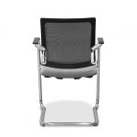 Стул Домино X спинка-сетка черная B01/черная TW01