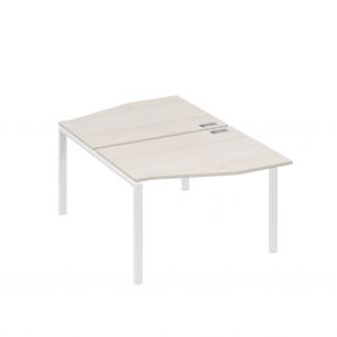 Рабочая станция столы техно на металлокаркасе uno (2х120) а4 б1 189 дш