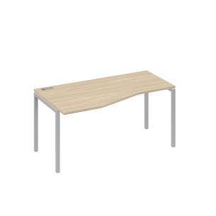 A4 стол эргономичный левый техно на металлокаркасе due а4 с2 065 дк