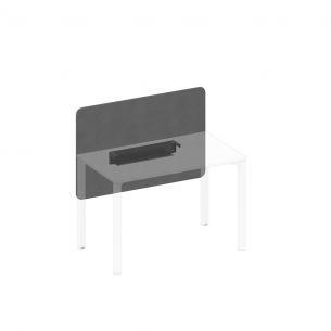 Спэйс+ | space+ экран настольный фронтальный тканевый с кабель-каналом а1 чр 856.02 ba50