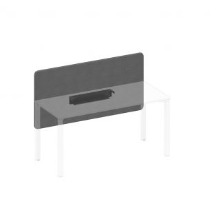 Спэйс+ | space+ экран настольный фронтальный тканевый с мягким наполнителем с кабель-каналом а1 чр 858.01 ba50