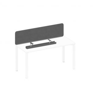 Спэйс+ | space+ экран настольный фронтальный тканевый с кабель-каналом а1 чр 878.02 ba50