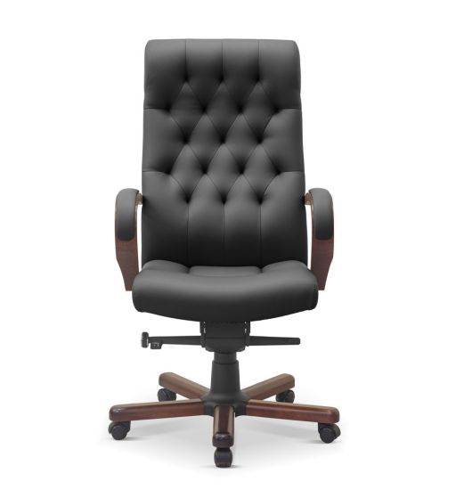 Статус | Status экокожа премиум белая CN2/дерево - орех гамильтон