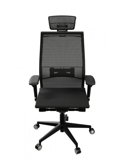 Кресло руководителя Самурай Черный Нов Ред | Samurai Black Edition New черная