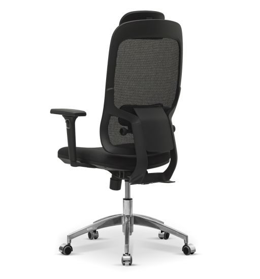 Кресло персонала Фокус | Focus 3D H черная/черная