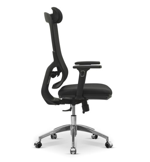 Кресло персонала Фокус | Focus 3D H черная/черная