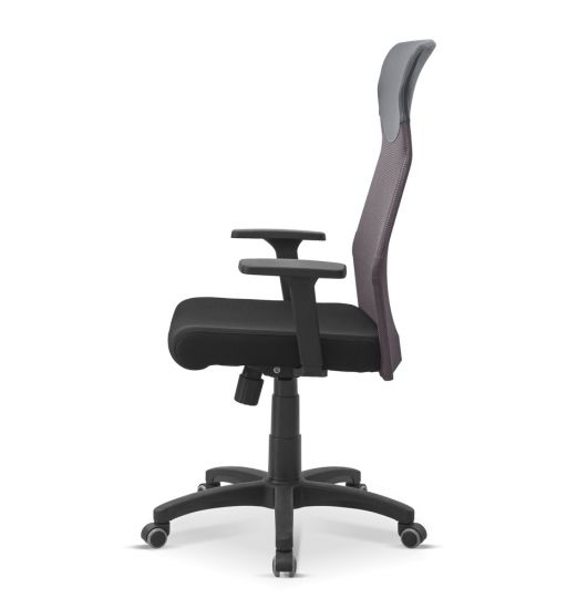 Кресло Сити серая, темно-серая CN1118/ черная TW01