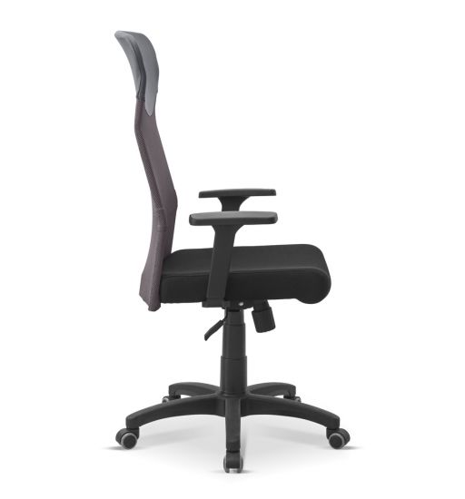 Кресло Сити серая, темно-серая CN1118/ черная TW01