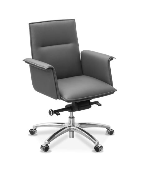 Кресло Лео H ML серо-коричневая CN6