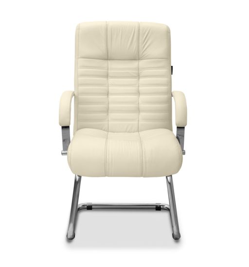 Кресло Атлант HSX экокожа премиум белая CN2