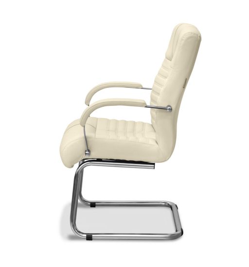 Кресло Атлант HSX экокожа премиум белая CN2