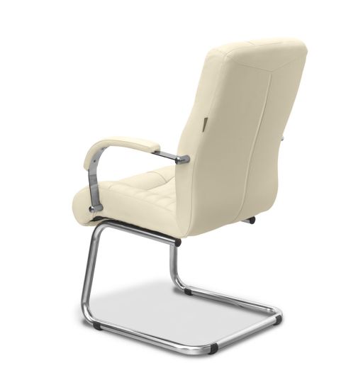 Кресло Атлант HSX экокожа премиум белая CN2