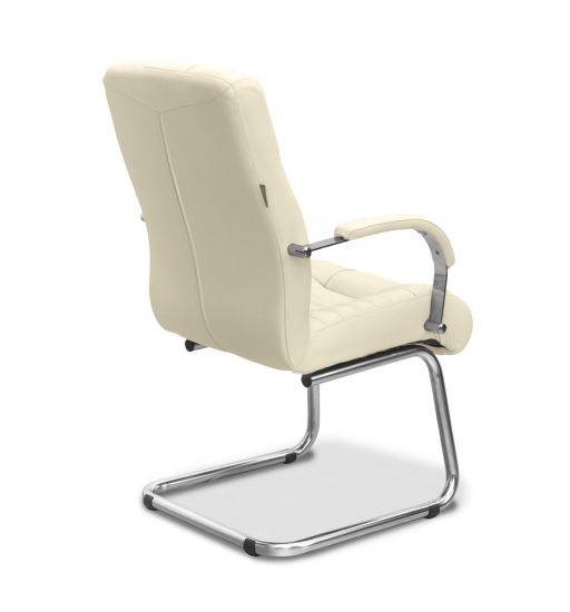 Кресло Атлант HSX экокожа премиум белая CN2