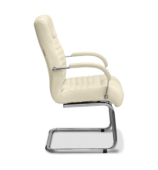 Кресло Атлант HSX экокожа премиум белая CN2